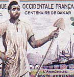  Fr West Africa #C22-C27 